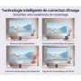 vidéoprojecteur Intelligent AllPlay avec Google TV, Full HD 1080p, WiFi et Bluetooth, Mise au Point Automatique, Correction trap