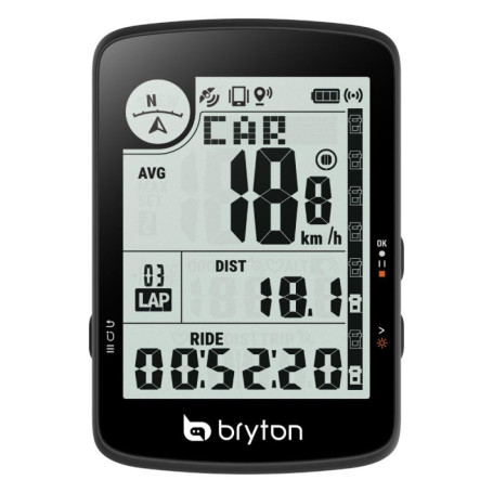Cycle d'ordinateur Bryton Rider 17E