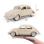 Bburago - 2043141 - Véhicule Miniature - Modèle À L'échelle - Volkswagen Käfer 1955 - Beige - Echelle 1/18