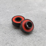 4pcs 608-2RS Roulement Intégré Haute Vitesse Faible Bruit pour Longue de Planche Skateboards Patins à roulettes Rouge