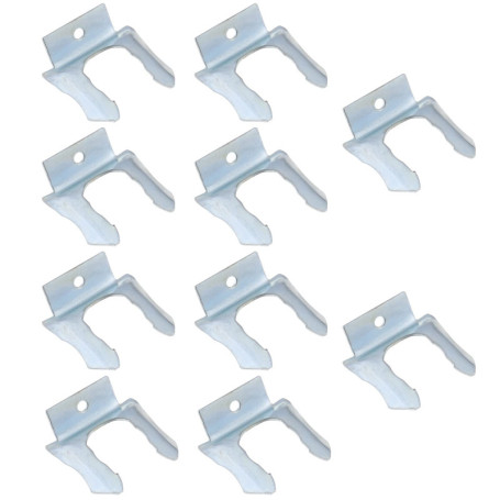 10pcs Clips de Tuyau de Frein de Voiture 1566993 994922 Collier de Retenue Ligne de Frein en Acier au Manganèse Support de Tuyau