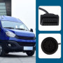 Connecteur de Diagnostic 38 Broches Mâle OBD1 à 16 Broches Femelle OBD2 Câble Scanner Adaptateur 30cm OBD-II Moteur Système Outi