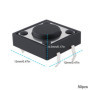 Lot de mini-boutons poussoirs tactiles 12 x 12 x 4,3 mm pour produits électroniques domotiques