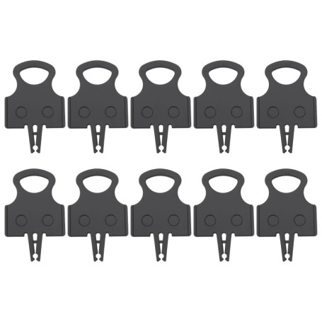 OTOTEC Lot de 10 Entretoises de Plaquettes de Frein à Disque Hydrauliques pour Vélo Compatibles avec Tektro Freins Hydrauliques