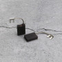 EMSea Lot de 2 paires de balais de charbon pour meuleuse d'angle 22 x 16 x 6,3 mm 1607014103 compatibles avec Bosch Winkelschlei