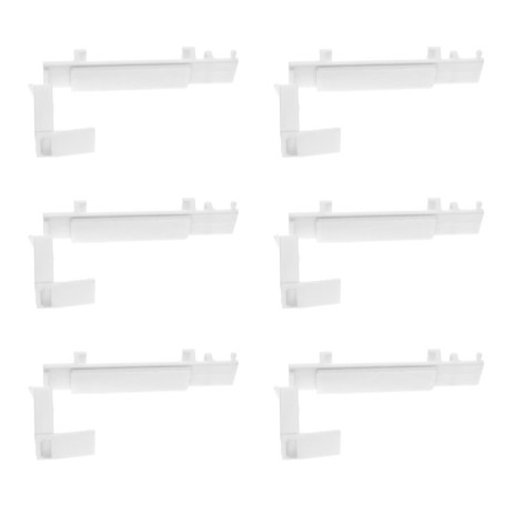 EMSea 6pcs 36mm Support de Serrage pour Store Enrouleur sans Perçage Support de Serrage de Fenêtre Pièce de Rechange Remplacemen