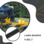 EMSea 1 Pièce Courroie Trapézoïdale pour Tondeuse à Gazon Rechange Vitesse Variable 1080mm 754-0281 954-0281 Compatible avec Nov