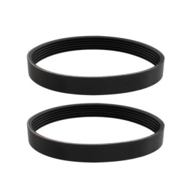 YINETTECH 2 Pièces 6PJ309 Courroie Striée Courroie d'entraînement Serpentine Courroie Dentelée Courroie de Transmission de Puiss