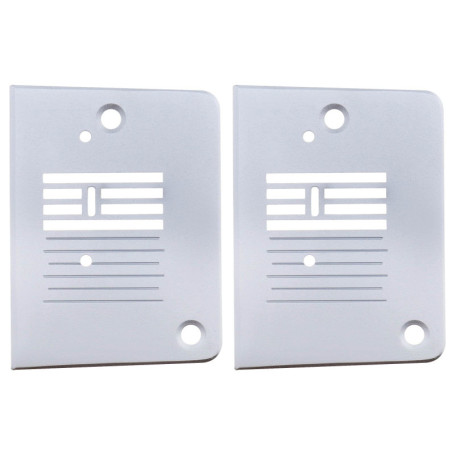 VGOL 2pcs Plaque à Aiguille Remplacement pour Machine à Coudre Compatible avec Singer 1105 1106 1107 1109 1116 1120 1130 1304 Pl