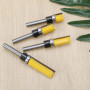 VGOL 4pcs Affleurant Garniture Routeur Bit Affleurant Garniture Modèle Routeur Bit ensemble Bois Top Roulement Fraise Outil pour
