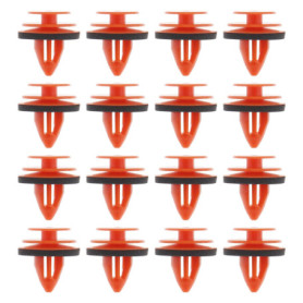 VGOL 40pcs Clips de Panneau de Garniture de Porte avec Scellant 80999VE000 Compatible avec 350Z Almera Tino Micra Navara Primera