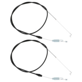 VGOL 2 Pièces Câble de Commande de Moteur de Tondeuse à Gazon Câble de Pilote 105-1845 Longueur de Câble 173 Cm Longueur de Gain