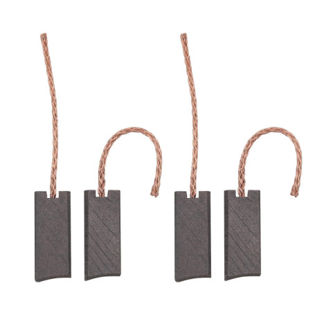 VGOL 4 Pièces Balais de Charbon de Voiture pour Ventilateur de Moteur de Ventilateur de Chauffage Compatible avec VW Compatible 