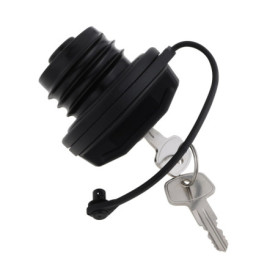 VGOL Bouchon Carburant Verrouillable avec 2 Clés Bouchon Intérieur Carburant Bouchon Réservoir Carburant Remplissage Réservoir C