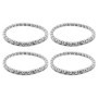 VGOL Lot de 4 Cages à Roulement à Billes de 5/32 Pouces pour Vélo Diamètre Extérieur de 50 Mm Adaptées Aux Casques Surdimensionn