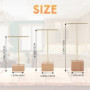 UrbanNest 3 PièCes Mode T-Bar PréSentoir Support de Support Boucles d'oreilles Suspendus Organisateur Ensemble de