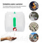 berjalan Lot de 4 bidons d'eau pliables avec bec verseur de 20 l