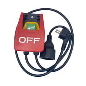 YEHEI Interrupteur Marche/Arrêt Monophasé 220 V, Interrupteur de Sécurité, Interrupteur Zéro Tension avec Prise, Interrupteur D'