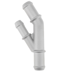 ECSiNG Tuyau de refroidissement à bride en Y en aluminium 1J0121087E compatible avec VW MK4 1.8T 2000-2005 compatible avec Audi 