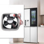 ECSiNG 1pc Ventilateur de Moteur d'évaporateur Réfrigérateur Compatible avec Samsung DA81-06013A DA31-00287A AP5914786 PS9603956