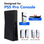 Wigearss Housse Anti-Poussière Housse de Protection Anti-Rayures Étanche pour PS5 Pro(Pas pour PS5/PS5 Slim)