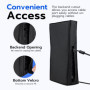 Wigearss Housse Anti-Poussière Housse de Protection Anti-Rayures Étanche pour PS5 Pro(Pas pour PS5/PS5 Slim)