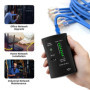 Mcbazel Testeur de Câble RJ11/RJ12/RJ45, Testeur de Câblage et de Cordon, Testeur de Câble Téléphonique, Testeur de Câble LAN, O