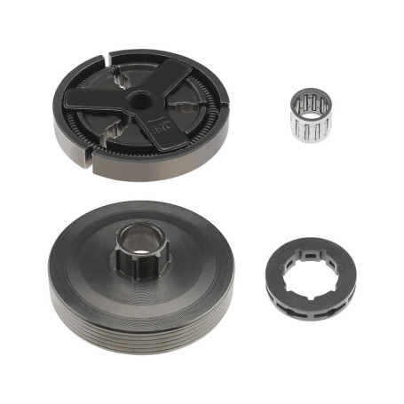 eMagTech Ensemble de 4 roulements à aiguilles de tambour d'embrayage de 815 cm à 7 dents compatible avec les tambours d'embrayag