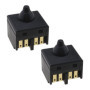 eMagTech 2pcs Meuleuse d'angle Interrupteur pour 100mm 4" meuleuse d'angle Bouton Poussoir Interrupteur d'alimentation Remplacem