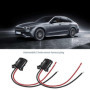 ECSiNG Lot de 2 connecteurs à 2 broches compatibles avec VW Audi Skoda Seat 3B0972702 1J0971972 - Faisceau de câble LED pour por