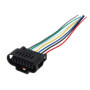ECSiNG Faisceau de Câblage Prise de Connecteur Bobine d'allumage de Voiture 7 Broches 1930-0958 PP10000888 Compatible avec Corsa