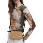 Desigual Julia Raffia Crossbody Bag Natural