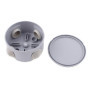 Boîte de jonction ronde IP44 étanche (65 x 30 mm) pour installations électriques extérieures et protection des câbles.