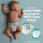 Pampers Baby-Dry Taille 4, 108 Couches, 9kg-14kg, Une Nuit Confortable Jusqu’À 100% Sans Fuites