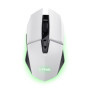 GXTrust 1108W Vylax Souris Gamer sans Fil Rechargeable, 80 Heures d'autonomie, 800-4800 DPI, Éclairage LED Multicolore, Récepteu