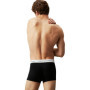 Calvin Klein Trunk 3pk Homme Trunk, Multicolore (Black/White/Grey Heather), XS
