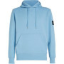 Calvin Klein Jeans Homme Sweat à Capuche Badge avec Capuche, Bleu (Dusk Blue), XXS