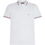 Tommy Hilfiger Tipped Slim Fit Polo Mw0Mw37346 S/S, White (White), XS Homme