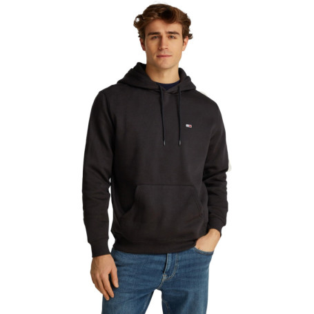 Tommy Jeans TJM Reg S Flag Hoodie Dm0Dm20742 Sweat à Capuche, Black (Black), XXXL Men's