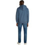 Calvin Klein Jeans SEASONAL MONOLOGO REGULAR HOODIE Sweat à capuche Homme, Bleu (Blue Coast), 5XL