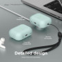 elago Coque en Silicone Compatible avec Apple AirPods Pro 2ème Génération Étui, Etui Housse de Protection, LED Frontale Visible,