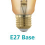 Eglo Lampe LED E27 dimmable, piston, ampoule Edison à incandescence Golden Vintage, éclairage rétro, 4 watts (correspond à 28 wa