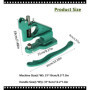 Machine à boutonnière manuelle - Outil de perforation à œillets pour tailleurs avec 3 matrices et 1500 œillets, 1500 boutonnière
