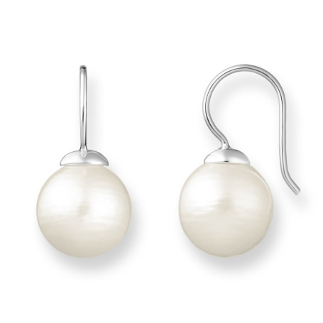 Thomas Sabo - Boucles d'Oreilles - Argent Sterling 925 Glam and Soul - Perle - H1405-028-14