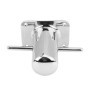 Mors d'amarrage de borne de Croix de Bateau, Taquet d'amarrage de borne de Bateau d'acier Inoxydable pour Le Yacht Marin 120mm *