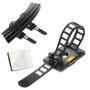 GPtzlei 80 Attaches Câbles Réglables Réutilisables, Clips de Gestion Câble Auto-Adhésifs en Nylon avec Adhésif Fort - Organiseur