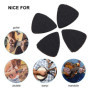 10 pièces accessoire d'instruments de corde de plectre de feutre de laine pour ukulélé de guitare basse acoustique électrique(No