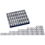 Numicon: Box of 80 Numicon Shapes (Grey)