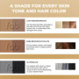Fab Brows Beautiful Brows FAB BROWS KIT DUO - BRUN CLAIR & BRUN MOYEN - Light Brown & Medium Brown