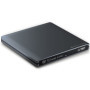 techPulse120 USB 3.1 Type-C brenner externe de CD DVD en aluminium pour ordinateur, Notebook UHD 4K USB C Brenner Gris/ Anthraci